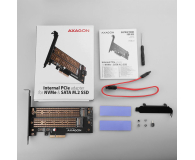 Axagon PCIE NVME+SATA M.2 ADAPTER - 730832 - zdjęcie 6